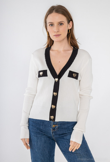 Wholesaler J&H Fashion - Vest/Sweater with button