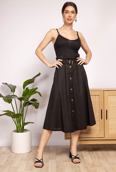 Großhändler J&H Fashion - Buttoned skirt