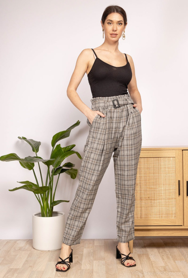Grossiste J&H Fashion - Pantalon à carreau