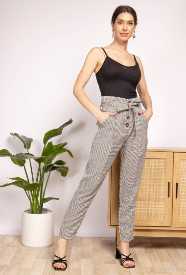 Grossiste J&H Fashion - Pantalon à carreau
