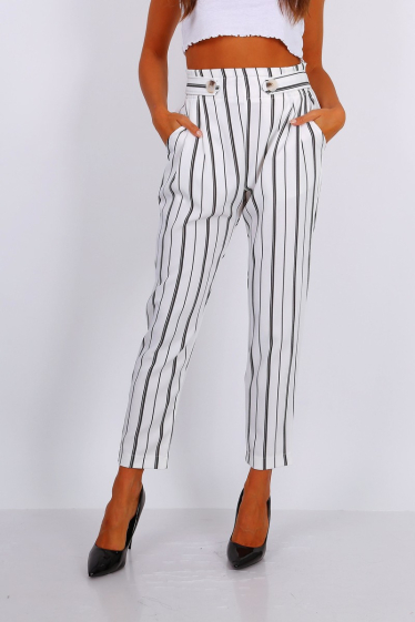 Grossiste J&H Fashion - Pantalon à rayure
