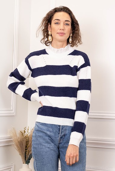 Großhändler J&H Fashion - Striped sweater