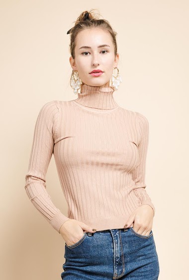 Wholesaler J&H Fashion - Turtleneck sweater