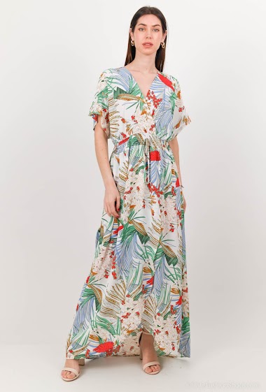Grossistes J&H Fashion - Robe longue fleurie