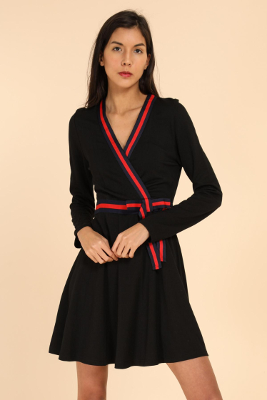 Wholesaler J&H Fashion - Two-tone bodycon dress