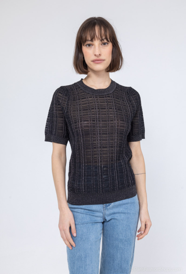 Wholesaler J&H Fashion - Waffle knit T-shirt