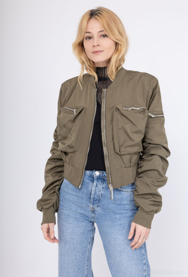 Wholesaler J&H Fashion - Jacket with blown pockets