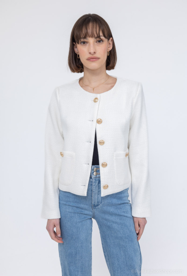 Wholesaler J&H Fashion - Short tweed jacket