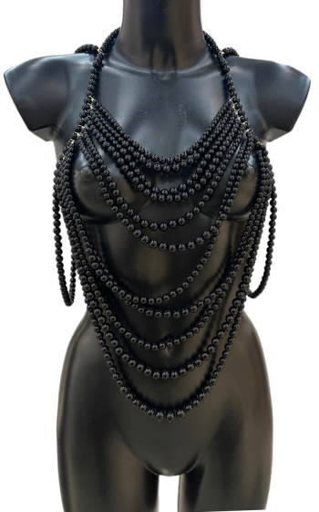 Wholesaler JH STORE - Women's Pearl Body Necklace