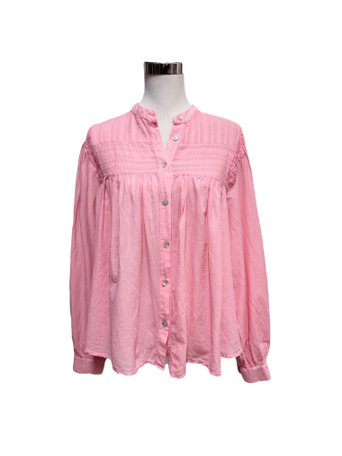 Wholesaler J&L - LINA blouse in Cotton