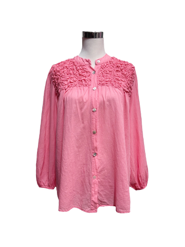 Wholesaler J&L - TIFANNY blouse in 100% Cotton