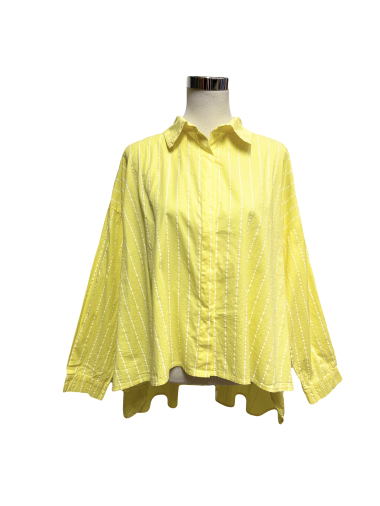 Wholesaler J&L - striped cotton shirt