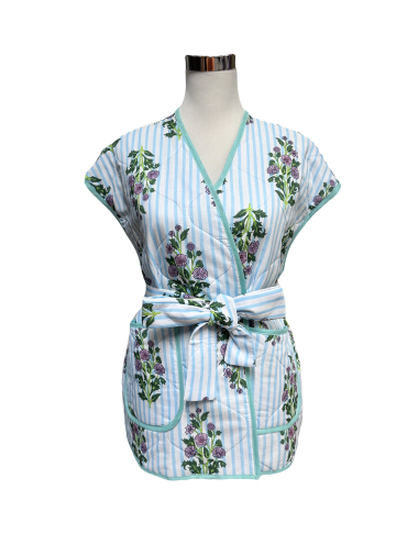 Wholesaler J&L - Sleeveless spring vest with pocket and belt