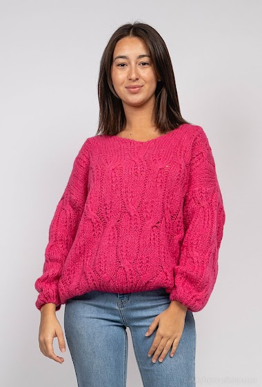 Großhändler J&L - Chunky knit sweater