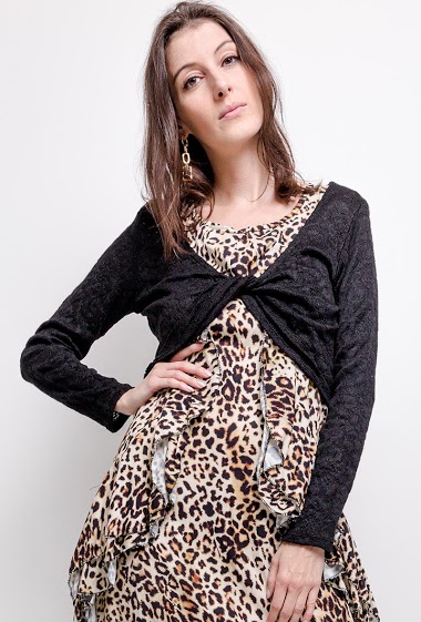 Wholesaler J&L - Leopard print dress