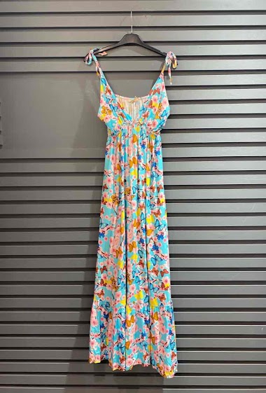 Wholesaler J&L - Flower print maxi dress