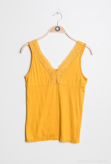 Wholesaler J&L Style - Tank top with lace