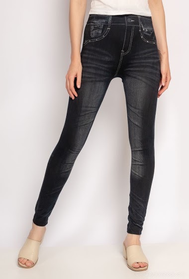 Mayorista J&L Style - Legging efecto jeans
