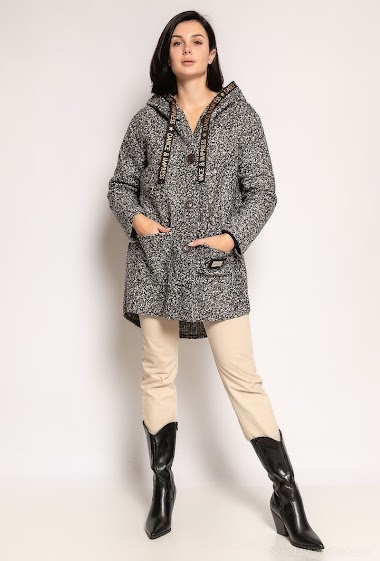 Grossiste J&L Style - Manteau avec ruban IMPRESS & DANCE
