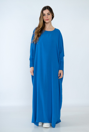 Wholesaler J&L Style - Dress with elastic sleeves