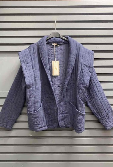 Wholesaler J&L - Double cotton gauze jacket