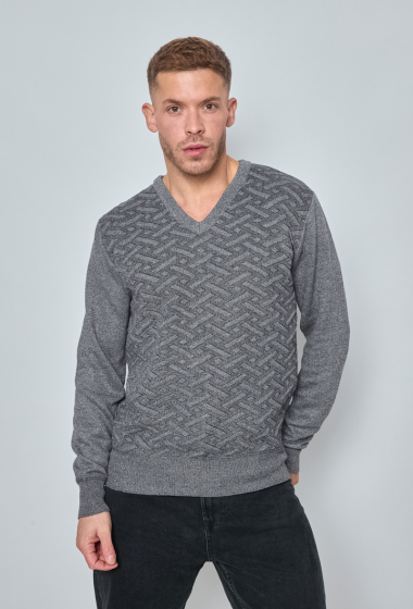 Wholesaler SD7 - Men's V-neck sweater