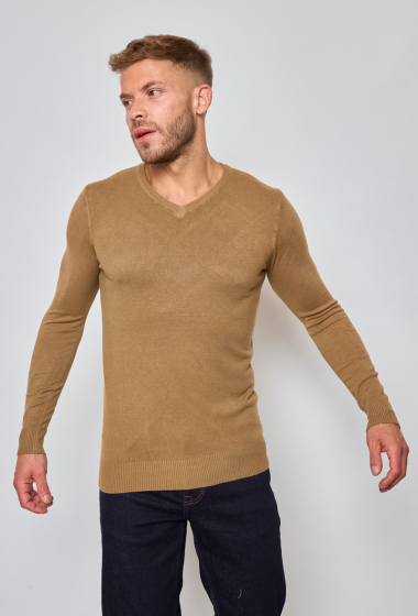 Wholesaler SD7 - Men's V-neck sweater