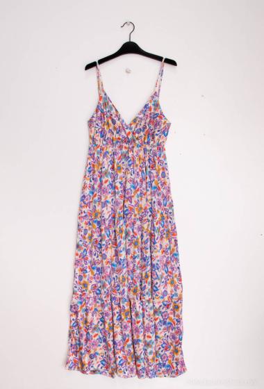 Wholesaler Joelly - Strap dress with flower print
