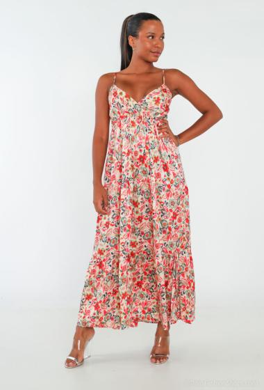 Wholesaler Joelly - Strap dress with flower print