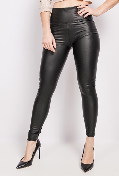 Großhändler Jolifly - Fake leather leggings