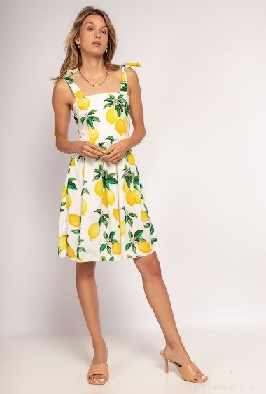 Wholesaler Jolifly - Floral dress