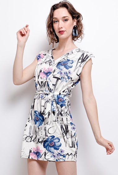 Wholesaler Jolifly - Stretch dress