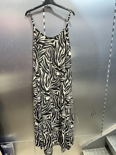 Großhändler Joliko - Kleid mit Zebra-Trägern