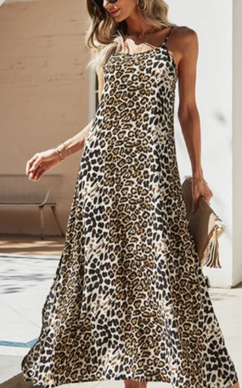 Mayorista Joliko - vestido de leopardo