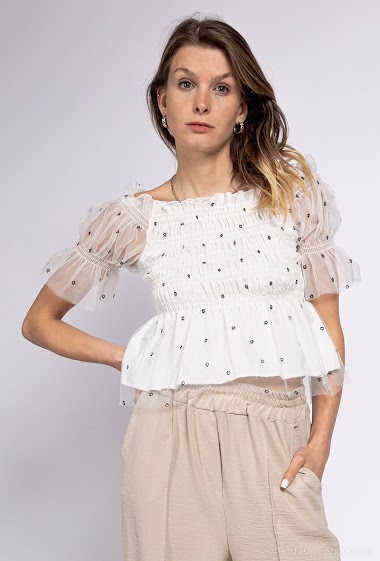Wholesaler Jolio & Co - Off shoulder blouse