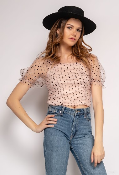 Wholesaler Jolio & Co - Spotted blouse