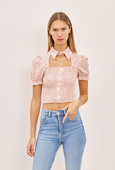 Großhändler Jolio & Co - Blouse with floral print