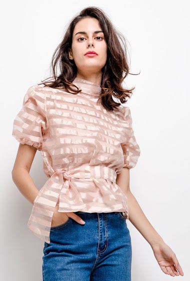 Wholesaler Jolio & Co - Striped blouse