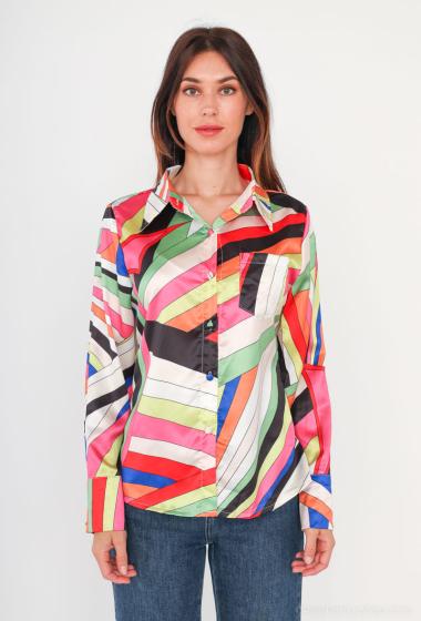 Wholesaler Jolio & Co - Multicolored printed shirt