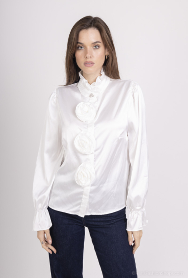 Mayorista Jolio & Co - Blusa con 3 flores