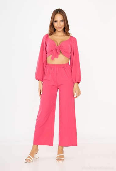 Wholesaler Jolio & Co - Set blouse with trousers