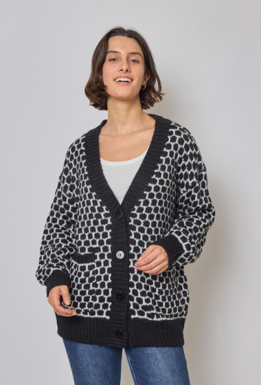 Wholesaler Jolio & Co - Geometric print vest