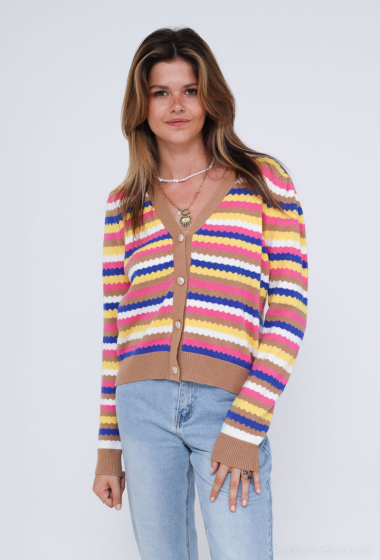 Wholesaler Jolio & Co - striped vest