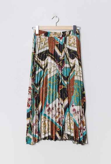 Wholesaler Jolio & Co - Pleated midi skirt