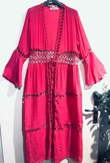 Grossiste Jolio & Co - Kimono perforé