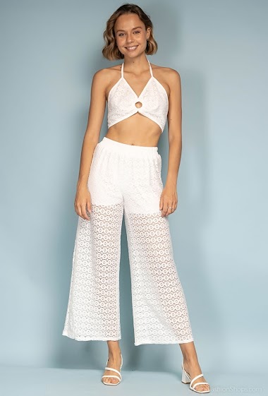 Wholesaler Jolio & Co - Lace pants with top