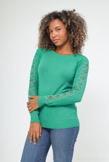Wholesaler Jolio & Co - Sweater with lace