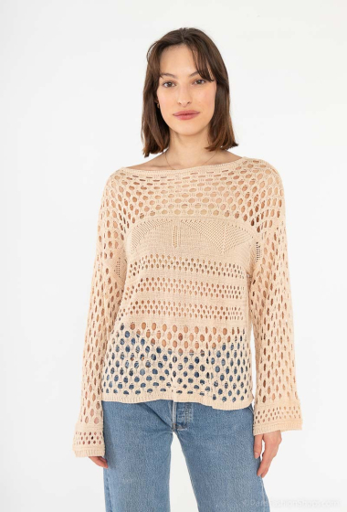 Wholesaler Jolio & Co - Crochet sweater