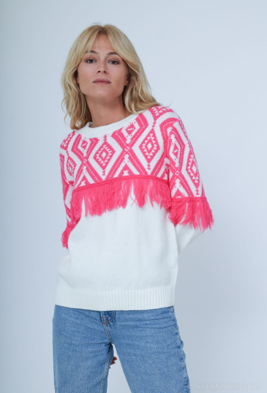 Wholesaler Jolio & Co - Printed sweater