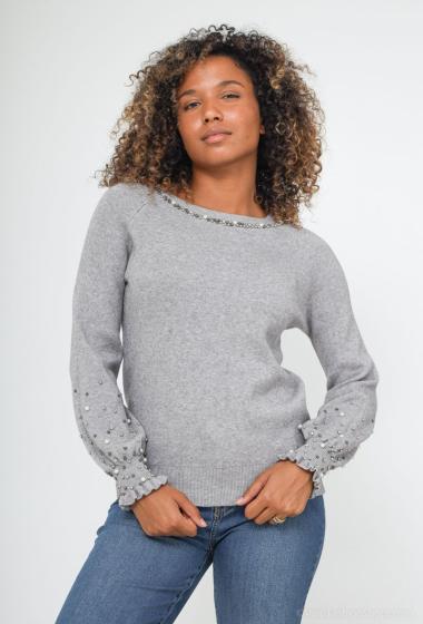 Wholesaler Jolio & Co - Beaded sweater